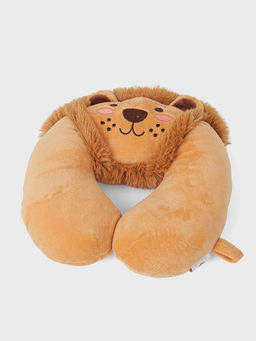 DukieKooky - Super Cute & Adorable Brown Tiger Pillow Neck Soft Toy (2-6 Years)