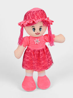 DukieKooky - Super Cute & Adorable Pink Pretty Doll Soft Toy (2-6 Years)