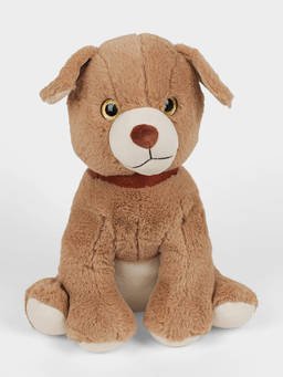 DukieKooky - Super Cute & Adorable Brown Poodle Dog Soft Toy (2-6 Years)