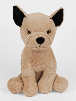DukieKooky - Super Cute & Adorable Beige Smart Bull Dog Soft Toy (2-6 Years)