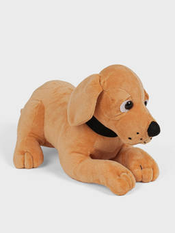 DukieKooky - Super Cute & Adorable Brown Duddly Dog Soft Toy (2-6 Years)