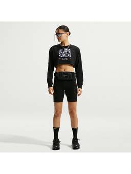 Nike - Sportswear Womens Dri-FIT Super Cropped T-Shirt - Black
