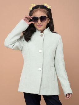 CRIMSOUNE CLUB - Girl's Green Coat