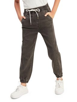 Olele - Black Boys Cotton Denim Jeans