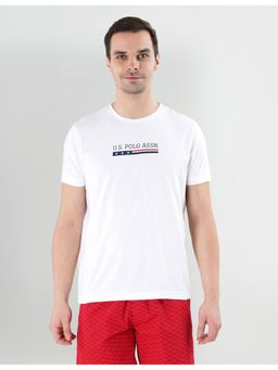 U.S. POLO ASSN. - Crew Neck Brand Print LE001 Lounge T-Shirt