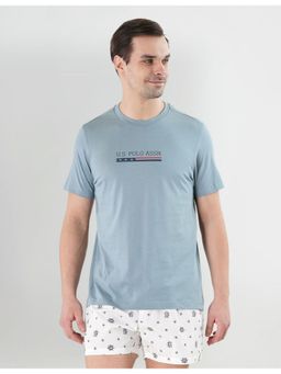 U.S. POLO ASSN. - Crew Neck Brand Print LE001 Lounge T-Shirt