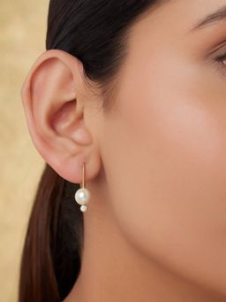 Indinoor - Sera Everyday 925 Silver Drop Earrings