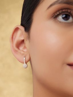 Indinoor - Sio Everyday 925 Silver Drop Earrings