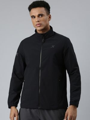 Buy Xtep Black Jacket for Men Online Buy Xtep Black Jacket for Men Online