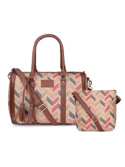 The Clownfish - Printed Duffle Bag with Detachable Strap and Sling Bag (Set of 2)