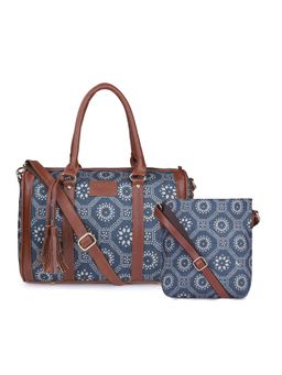 The Clownfish - Printed Duffle Bag with Detachable Strap and Sling Bag (Set of 2)