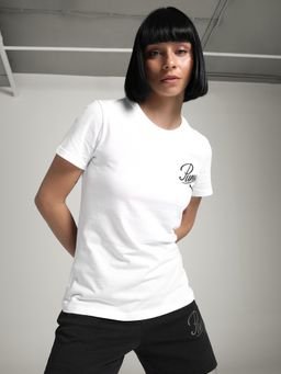 Puma - White Script Women's T-shirt