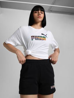 Puma - White Love United Women's Relaxed Fit T-shirt