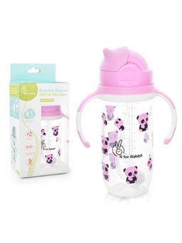 R for Rabbit - Bubble Sipper Bottle - Purple (12-36 Months)