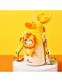 R for Rabbit - Steebo Zoobie Sippy Water Bottle - Yellow (12-36 Months)