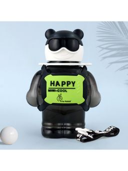 R for Rabbit - Tritan Astro Sippy Water Bottle - Black (12-36 Months)