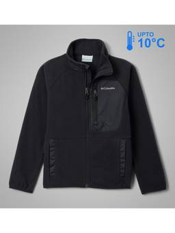 Columbia - Kids Unisex Black Fast Trek V Fleece Jacket for upto 10°c