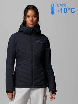 Columbia - Women Black Omni-Heat Infinity Joy Peak II Hiking Trekking Down Jacket