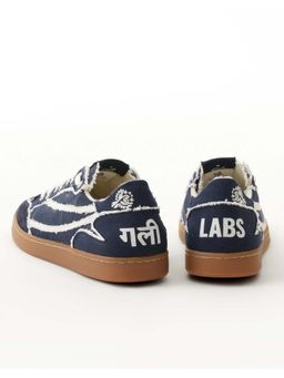 Gully Labs - 001 Baaz Leila Navy Blue Men Sneaker