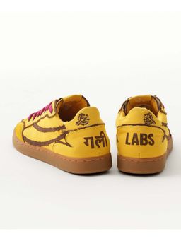 Gully Labs - 001 Baaz Noor Mustard Men Sneaker