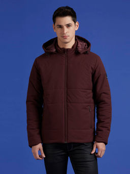 Pepe Jeans - Maroon Hooded Jacket
