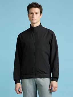 Pepe Jeans - Black High Neck Lightweight Jacket