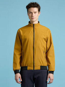 Pepe Jeans - Yellow High Neck Lightweight Jacket