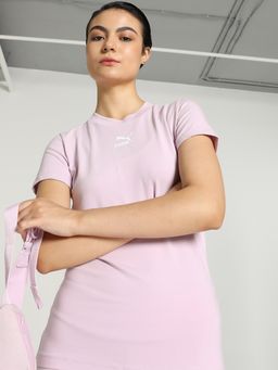 Puma - Classics Slim Women's Purple T-Shirt