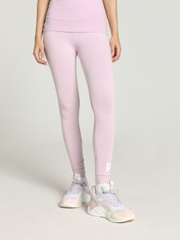 Puma - Essentials Logo Women's Purple Tights