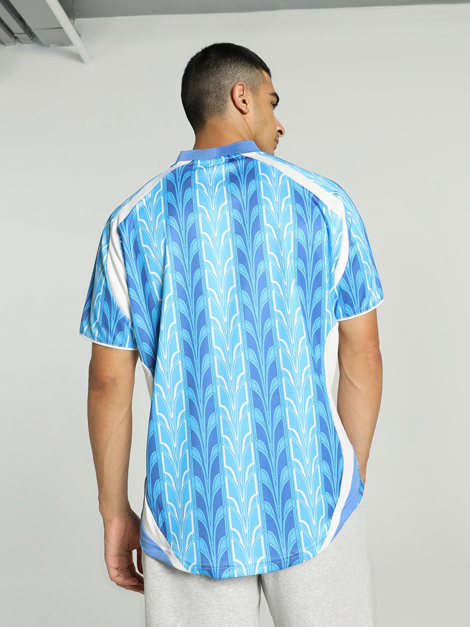 Buy Puma FOOTBALL JERSEY Unisex Blue T-Shirt Online