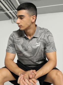 Puma - Classics Polo Men's Grey T-Shirt