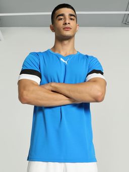 Puma - teamRISE Jersey Men's Blue T-Shirt
