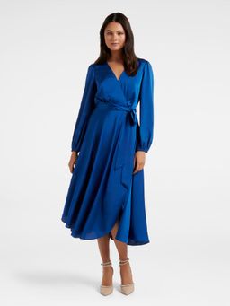 Forever New - Marilyn Satin Wrap Midi Dress (Set of 2)