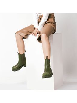 Saint G - Solid Leather High Ankle Boots