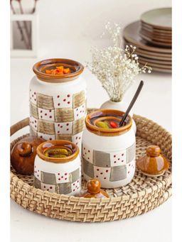 Claymistry - Checkmate Ceramic Jars (Pack of 3)