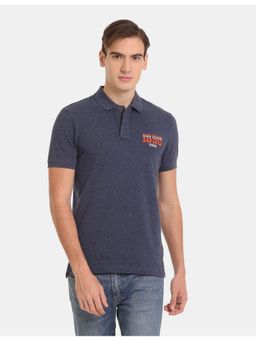 U.S. Polo Assn. Denim Co. - Heathered Cotton Polo Shirt