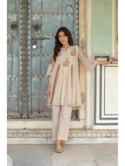 Anuvas - Keya Chandheri Kurta Set (Set of 2)