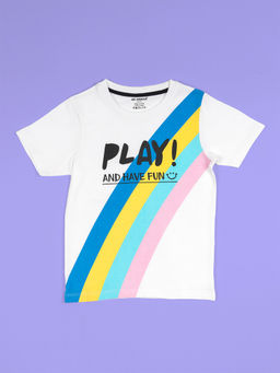 Be Awara - Play And Have Fun Half Sleeves Kids T-Shirt