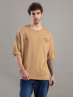 Club York - Brown Oversized T-Shirt