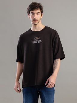 Club York - Black Oversized T-Shirt