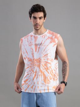 Club York - White Sleeveless T-Shirt