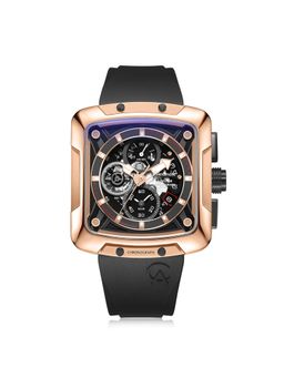 Alexandre Christie - Men Chrono Black Dial Analog Watch - 3030GCRBRBA (M)