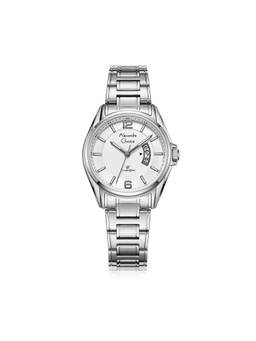 Alexandre Christie - Women Classic Steel Silver Dial Analog Watch - 8684LDBSSSL (S)
