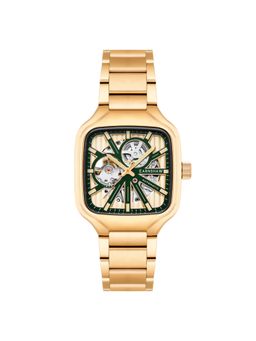 Earnshaw - Men Paxton Skeleton Automatic Gold Dial Analog Watch - ES-8294-66 (M)