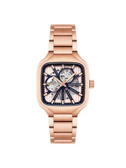 Earnshaw - Men Paxton Skeleton Automatic Rose Gold Dial Analog Watch - ES-8294-AA-SET (M)