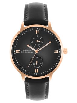 French Connection - Men Black Dial Analog Watch - FCN066RBL (M)