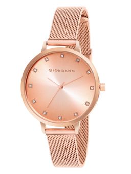 Giordano - Women Rose Gold Dial Analog Watch - GD-4208-22 (M)