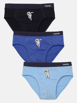 mackly - Boys Cotton Inner Elastic Brief (Set of 3)