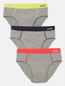 mackly - Boys Cotton Inner Elastic Brief (Set of 3)