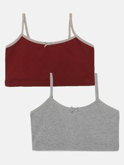 mackly - Girls Solid Trainer Bra (Set of 2)